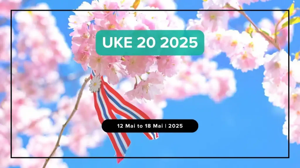 uke 20 2025, Grunnlovsdag 2025
